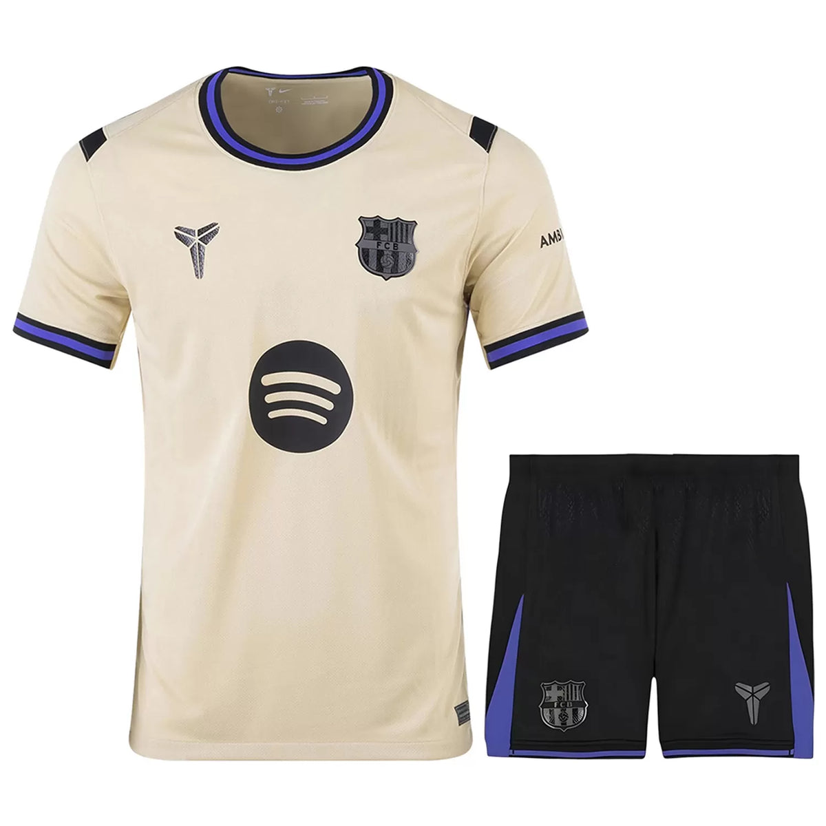 FCB x Kobe Bryant Away Set 2025/26 - (Jersey + Shorts)