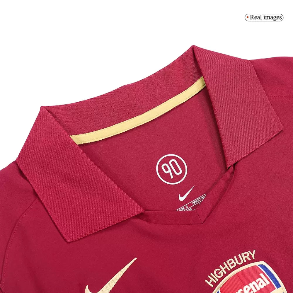 Bergkamp 10 - 2005/06 Gunners Home Jersey - Retro