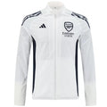 Gunners White Windbreaker Jacket - 2025/26
