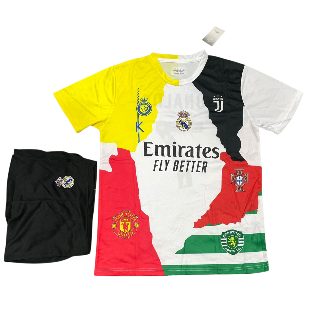 Ronaldo 7 Tribute Jersey Special edition Kit - (Jersey + Shorts)