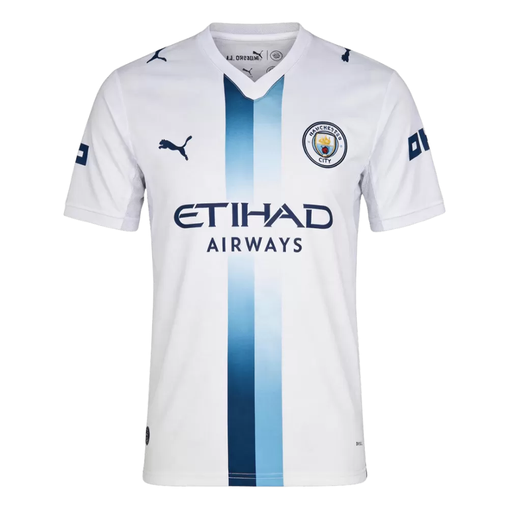 Foden 47 - Manchester City Third White 2026/27 - Master Quality (UCL Font)