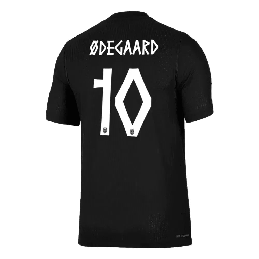 Odegaard 10 - Norway Away All Black World Cup 2026 - Player Version (Authentic)