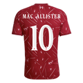 Mac Allister 10 - Liverpool Home 2026/27 - Player Version Quality (UCL Font)