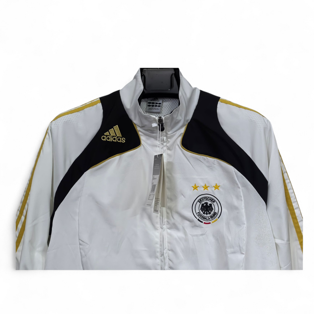 Germany Retro Style White Windbreaker Jacket 2025/26 (Superior Quality)