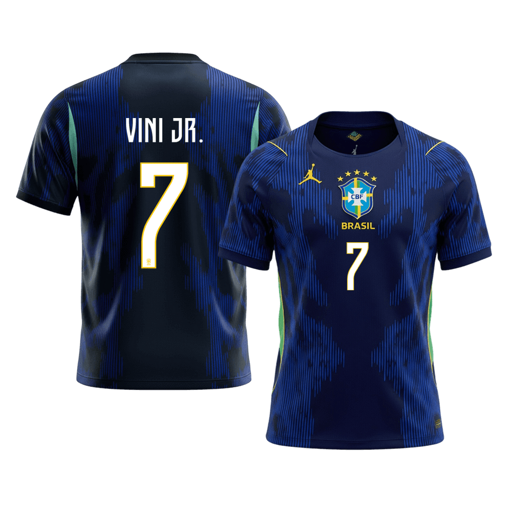 Vini Jr. 7 - Brazil Away Blue World Cup 2026 - Master Quality
