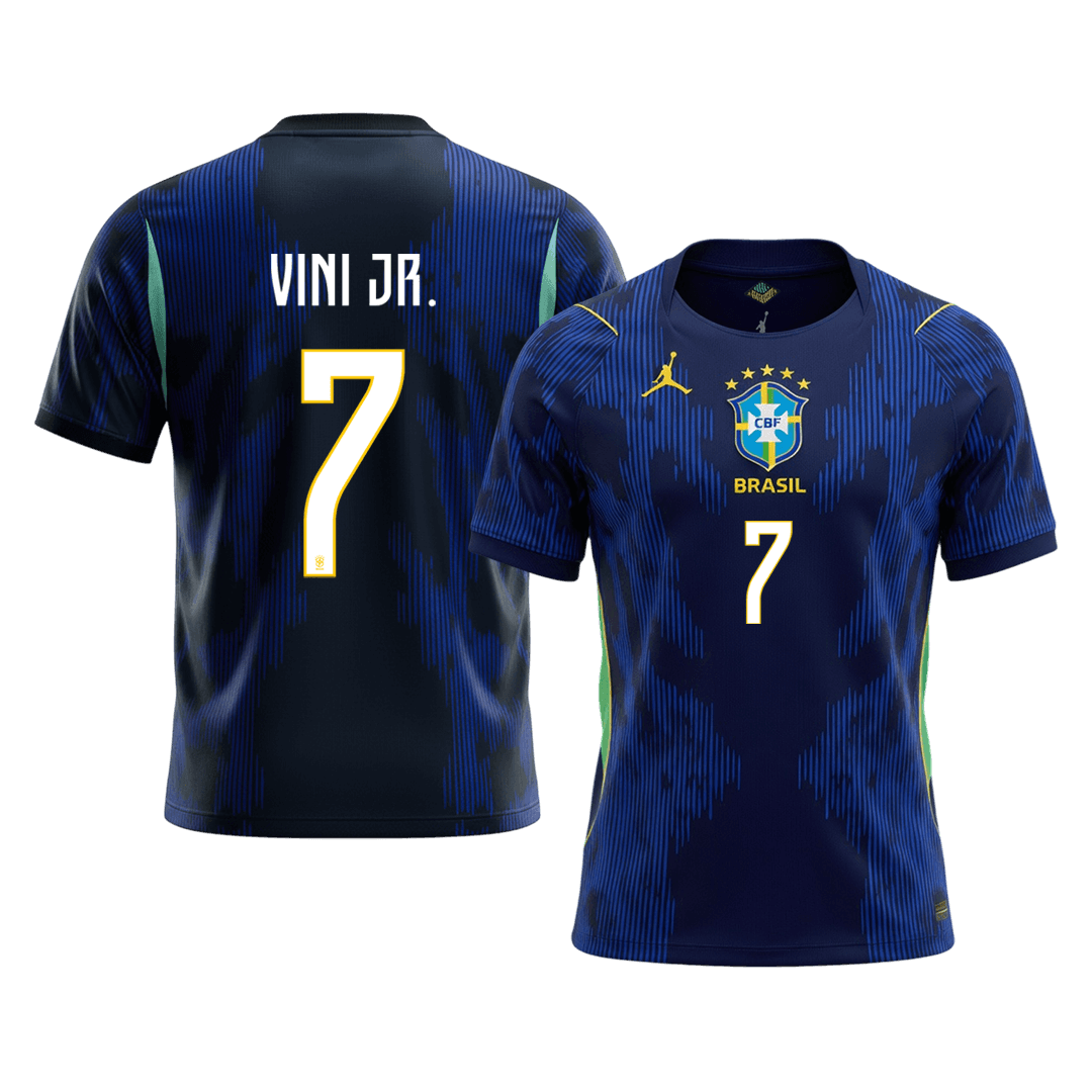 Vini Jr. 7 - Brazil Away Blue World Cup 2026 - Master Quality
