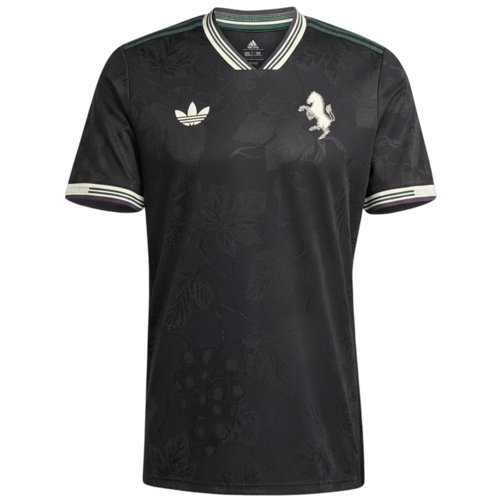 Juventus Third Black 2025/26 - Player Version Quality