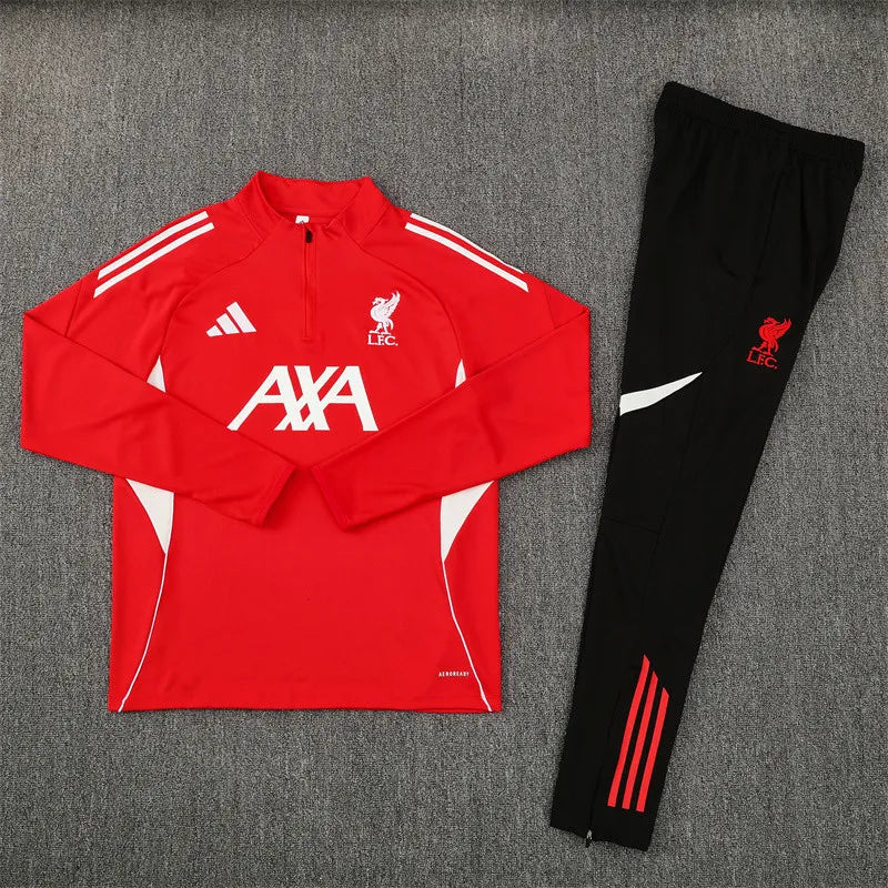 Liverpool Red Training Tracksuit 2025/26