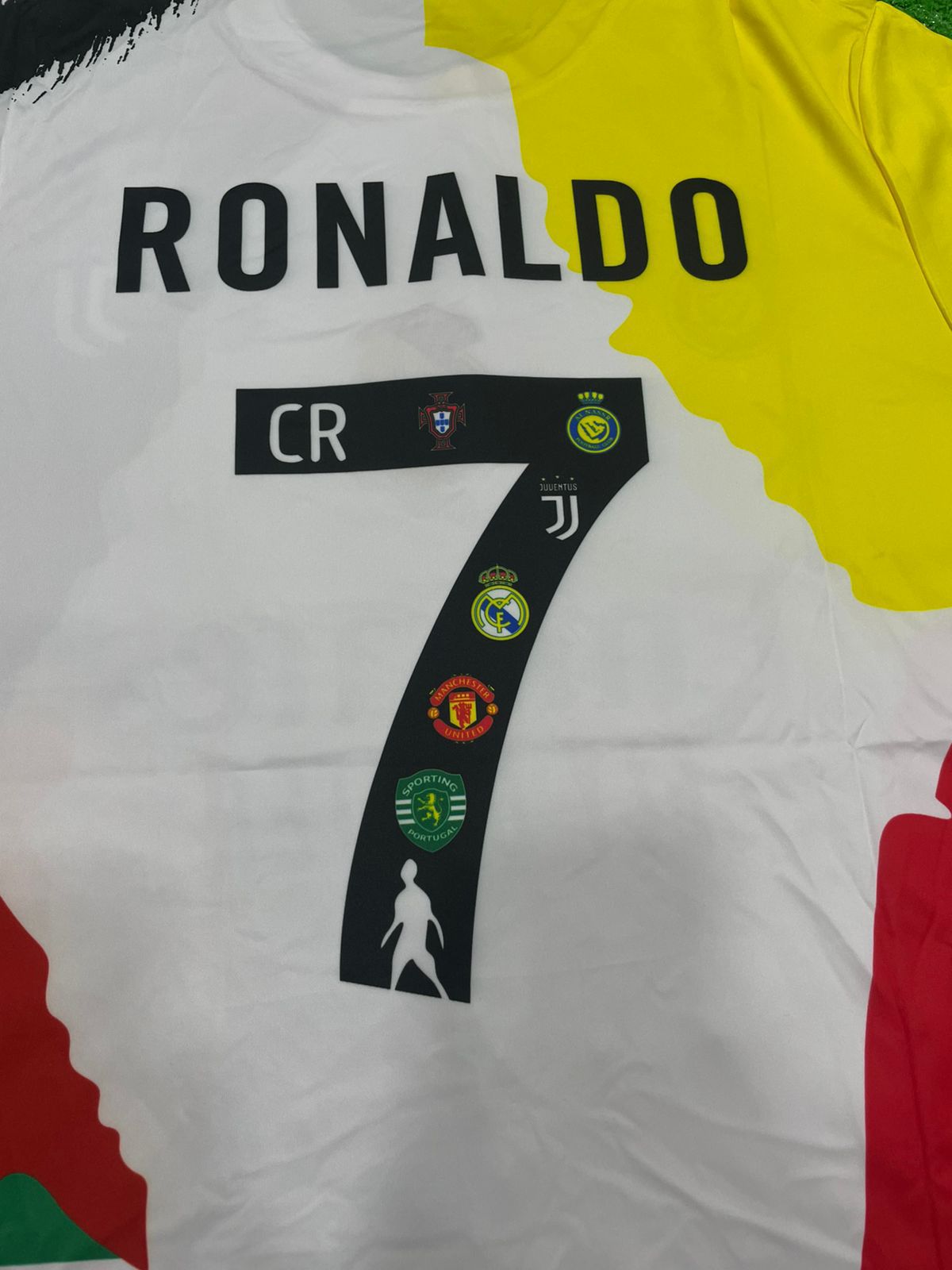 Ronaldo 7 Tribute Jersey Special edition Kit - (Jersey + Shorts)