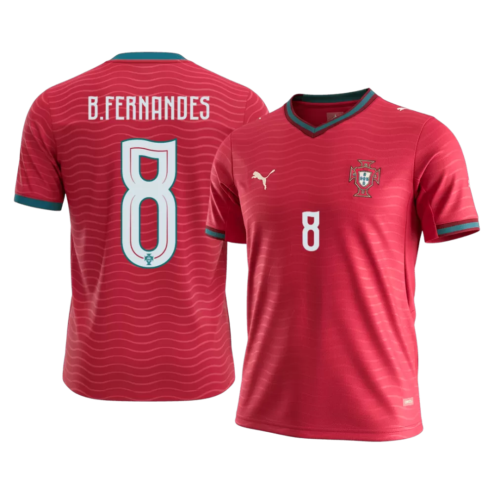 B. Fernandes 8 - Portugal Home World Cup 2026 - Master Quality