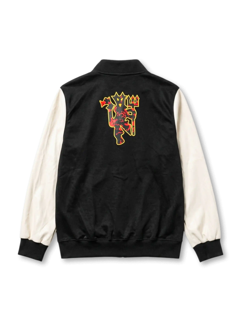 Manchester United Chinese New Year Black/White Varsity Jacket 2026