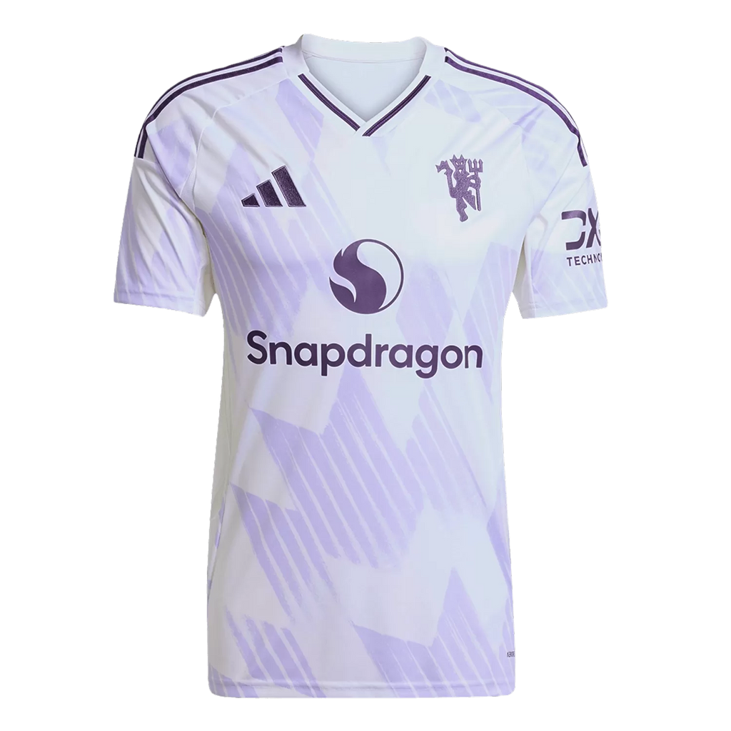 Manchester United Away Set 2025/26 - (Jersey+Shorts)