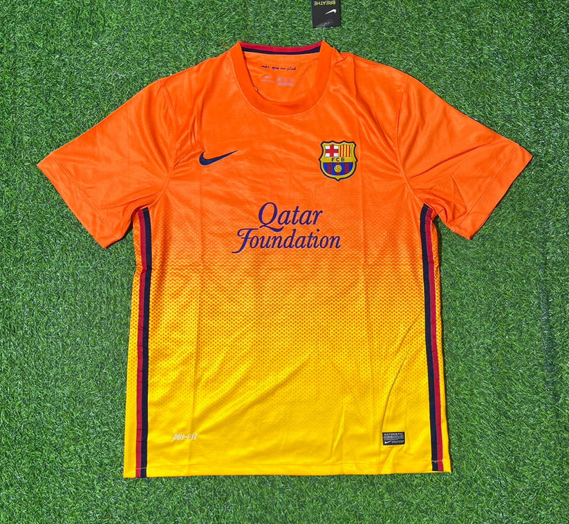 2012/13 - FCB Orange Away Retro Jersey