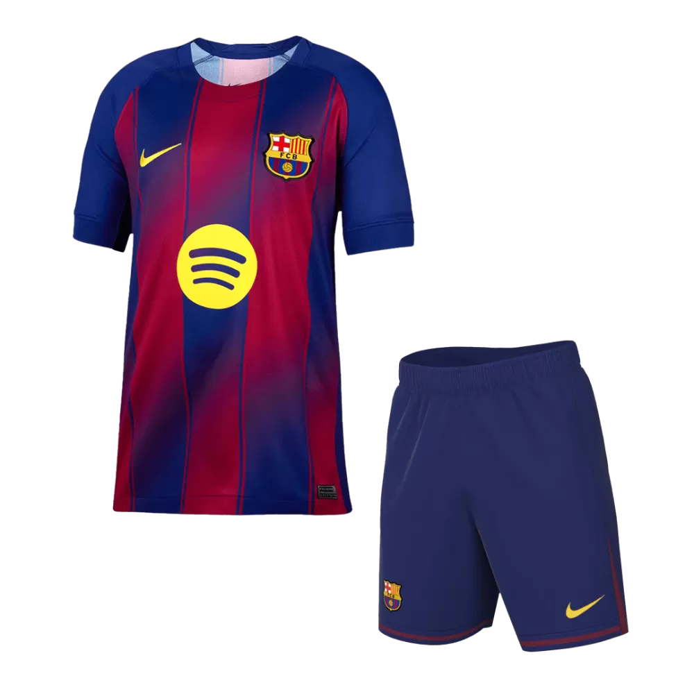 FCB Home Kit 2025/26 - (Jersey + Shorts)