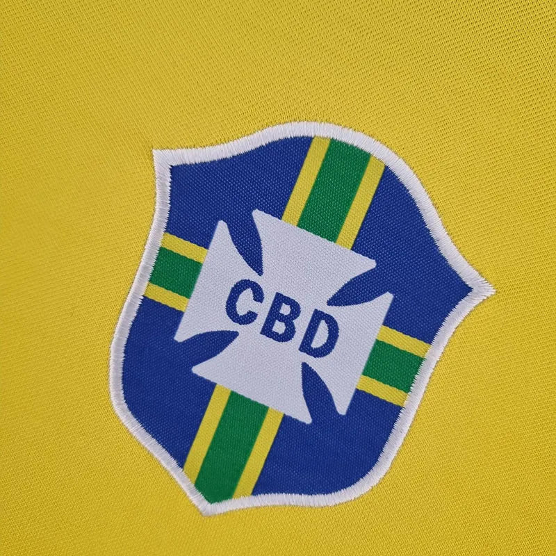 Pele 10 - 1970 Brazil Home Jersey - Retro ( Original Quality )