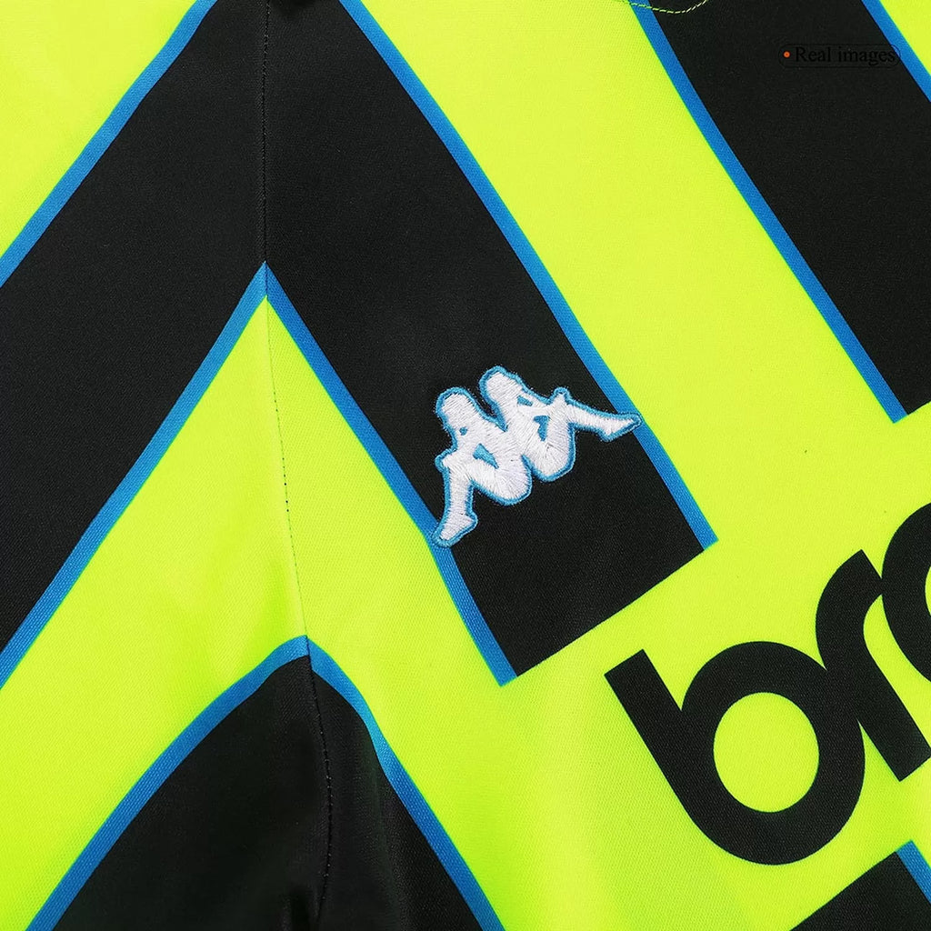 1998/99 - Manchester City Away Black/Neon Jersey - Retro