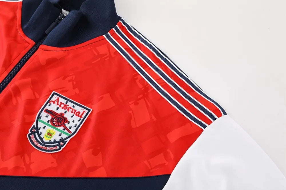 Gunners Navy Blue And Red Anthem Jacket - 2025/26