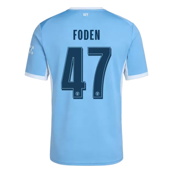 Foden 47 - Manchester City Home 2026/27 - Master Quality (UCL Font)