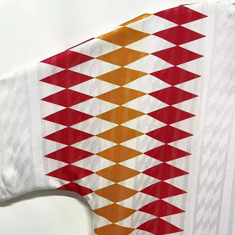 1994 Spain Away White Jersey - Retro ( Original Quality )