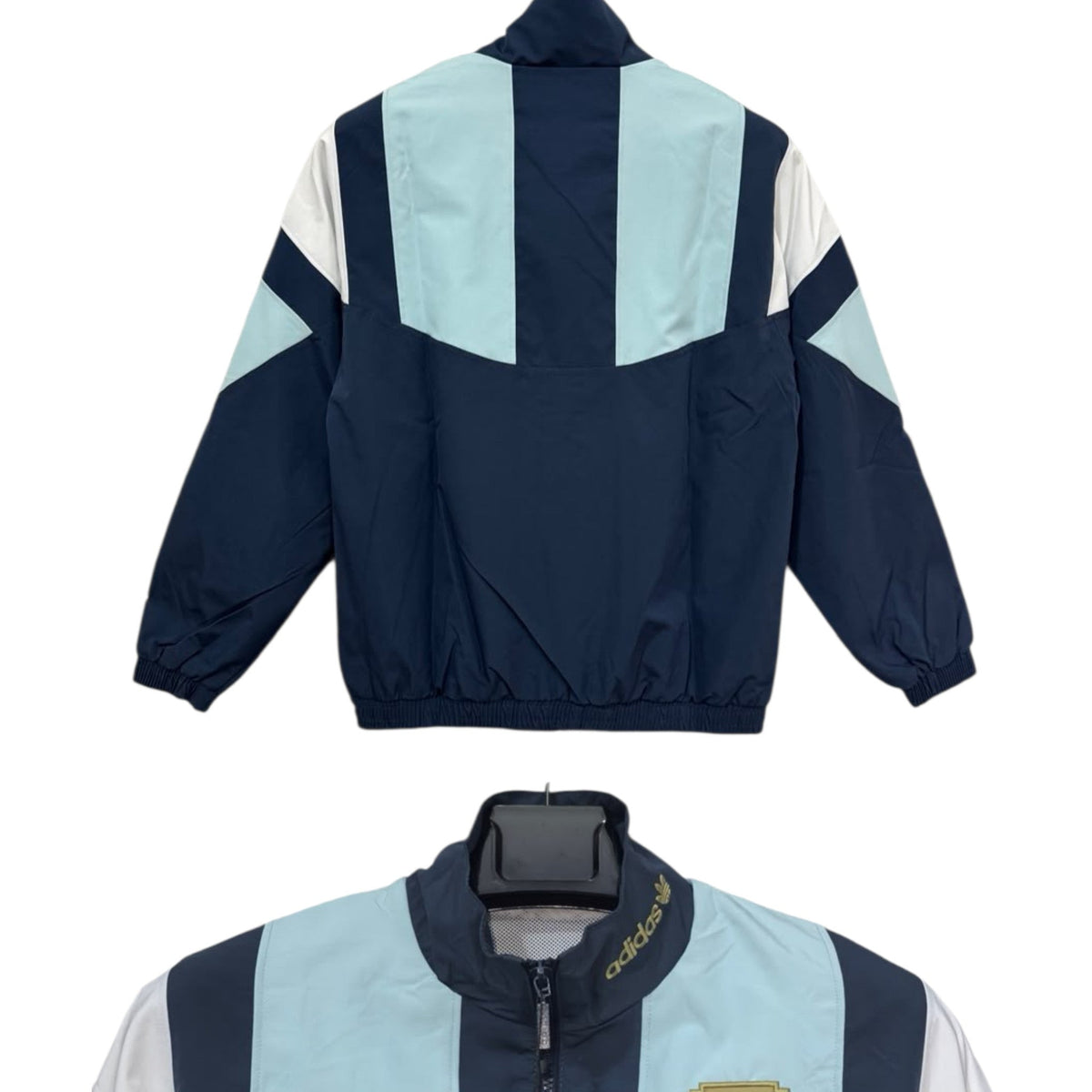 Argentina Navy Blue EQT Windbreaker Jacket 2026/27 (Superior Quality)