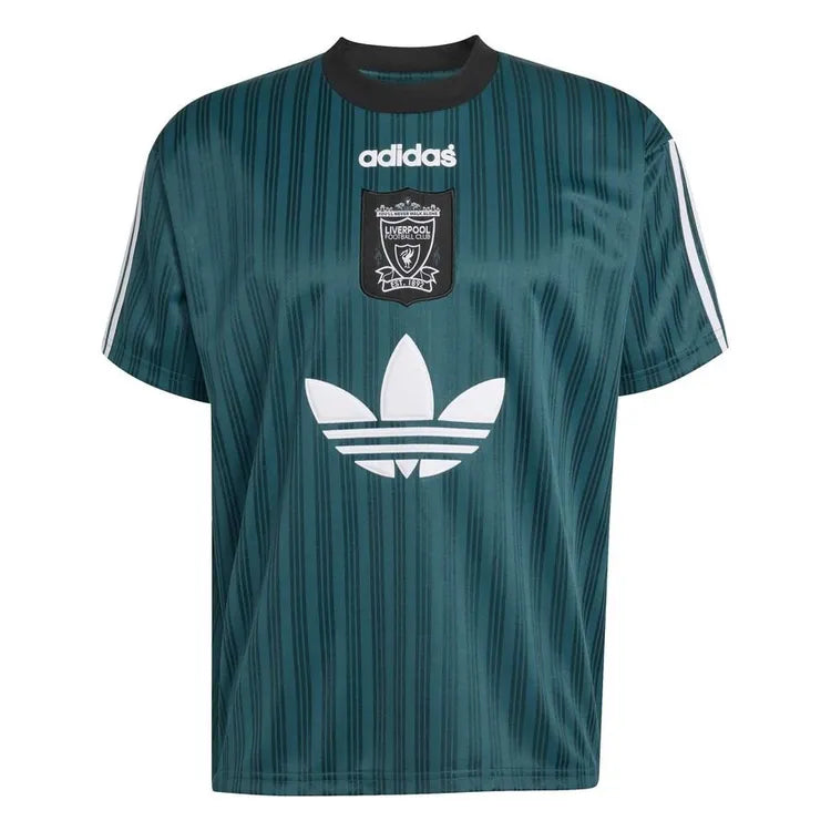 1995-96 Liverpool Rich Green T-shirt - Retro