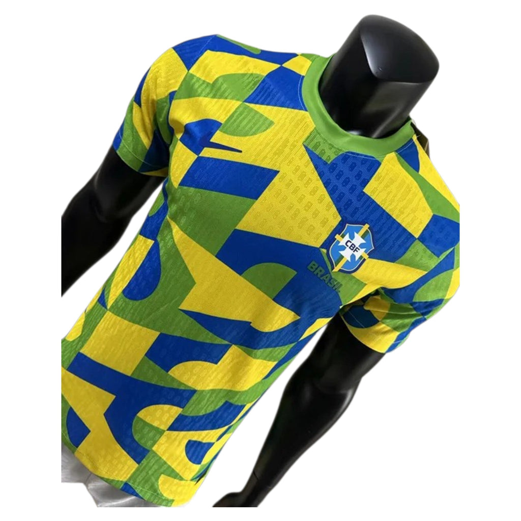 Brazil Green/Yellow Special Training Jersey World Cup 2026 - Player Version (Authentic)