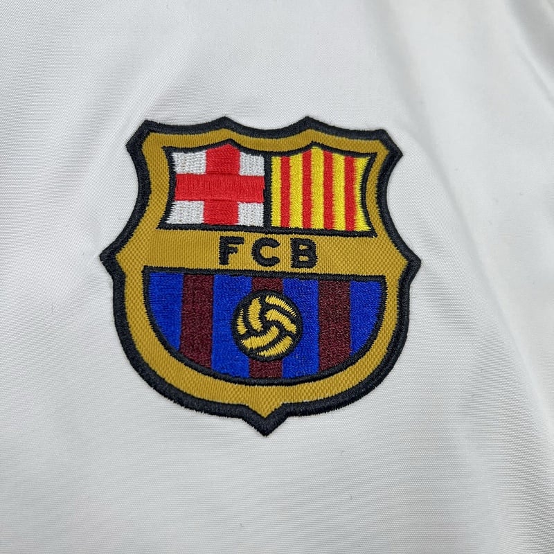 FCB White 1899 Retro Windbreaker Jacket 2025/26