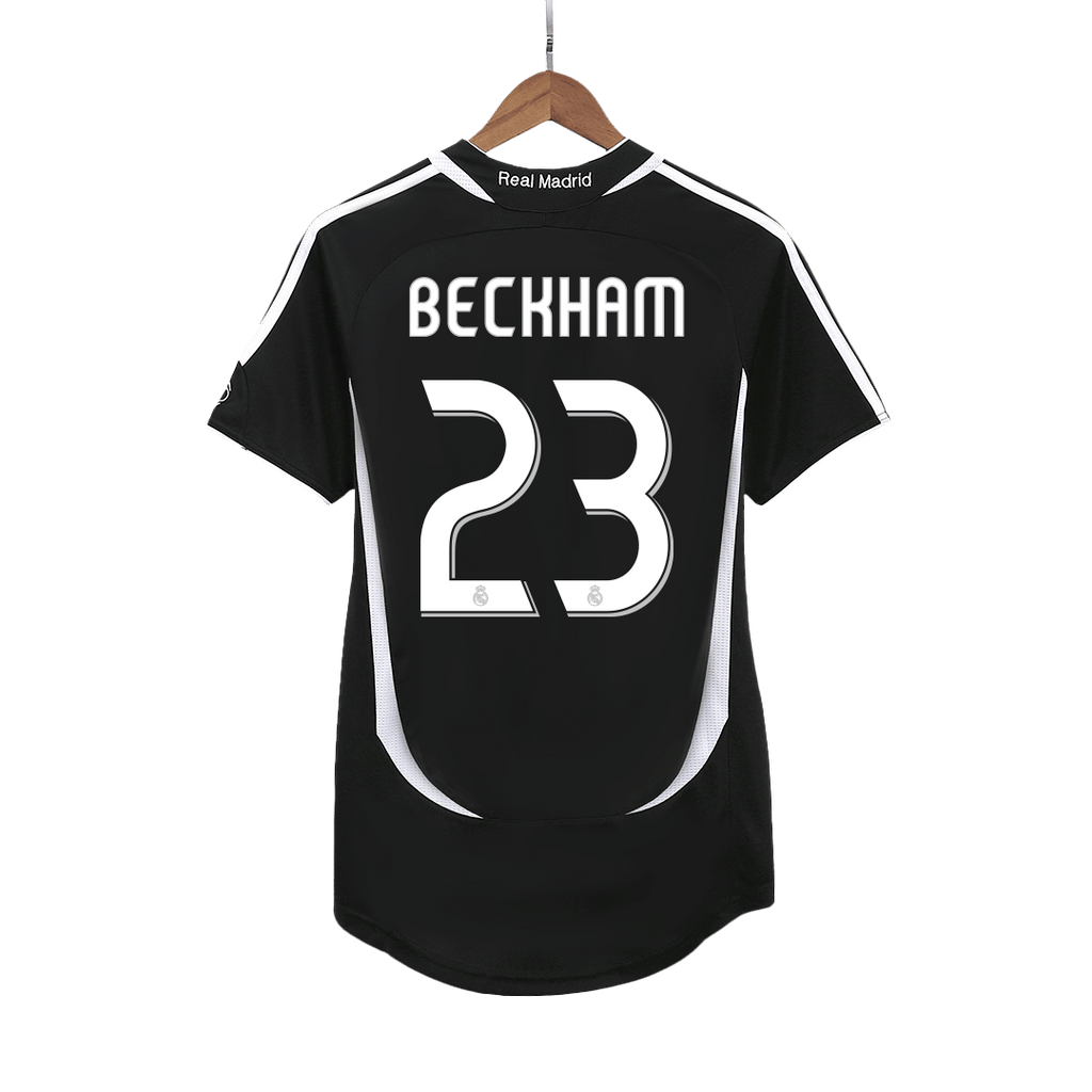 Beckham 23 - 2006/07 Merengues Away Jersey - Retro