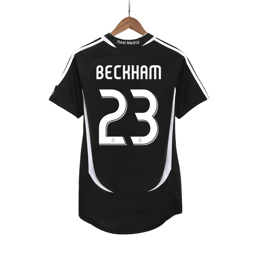 Beckham 23 - 2006/07 Merengues Away Jersey - Retro