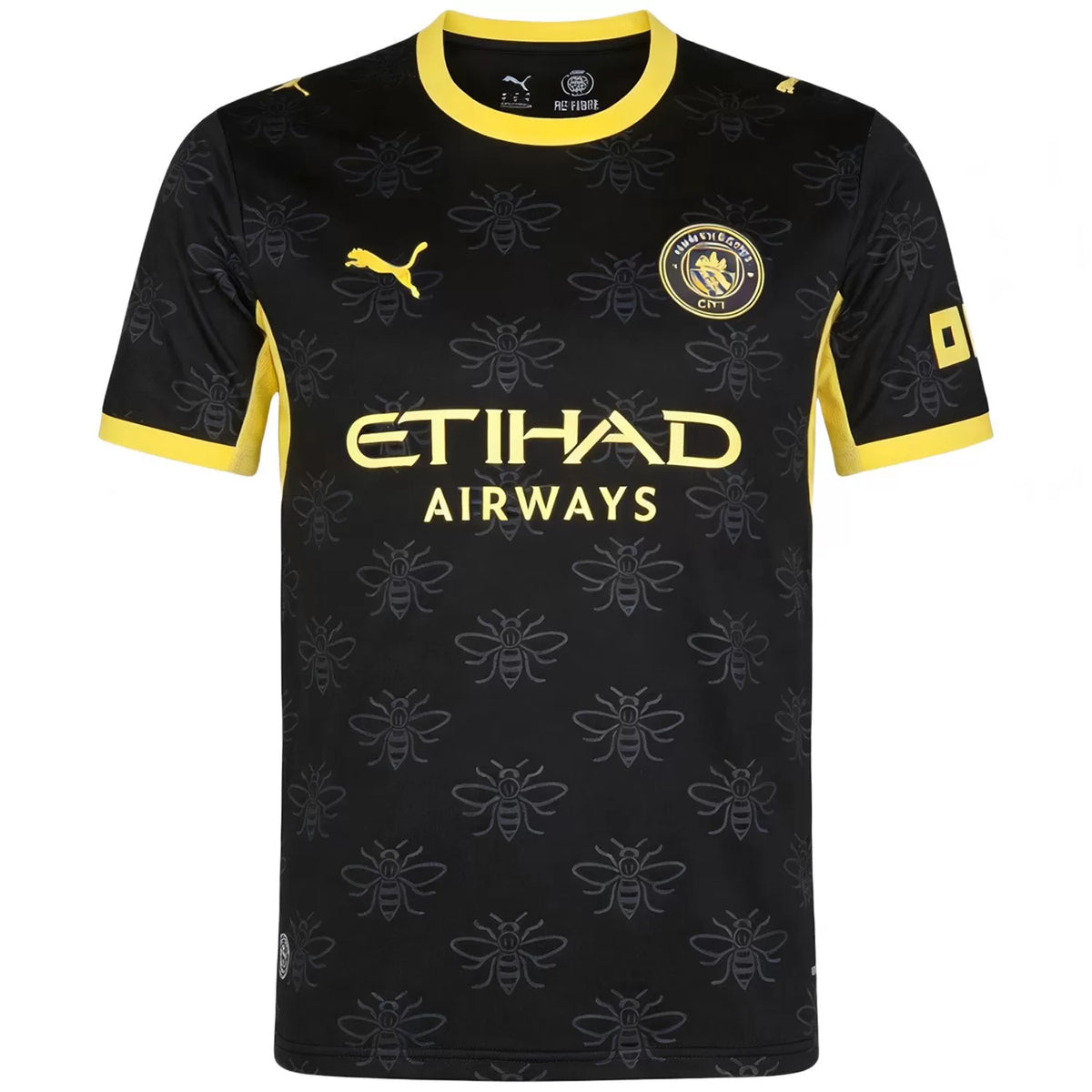 Doku 11 - Manchester City Away Black 2026/27 - Master Quality (UCL Font)