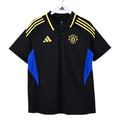 Manchester United Black/Yellow Stripes Polo 2026 - Master quality (Superior Quality)