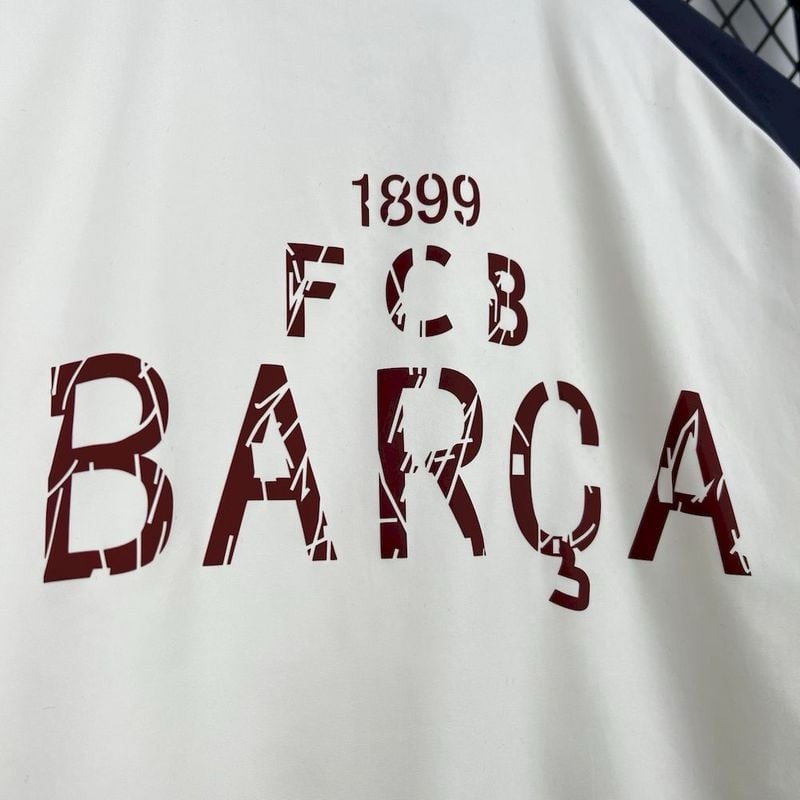 FCB White 1899 Retro Windbreaker Jacket 2025/26