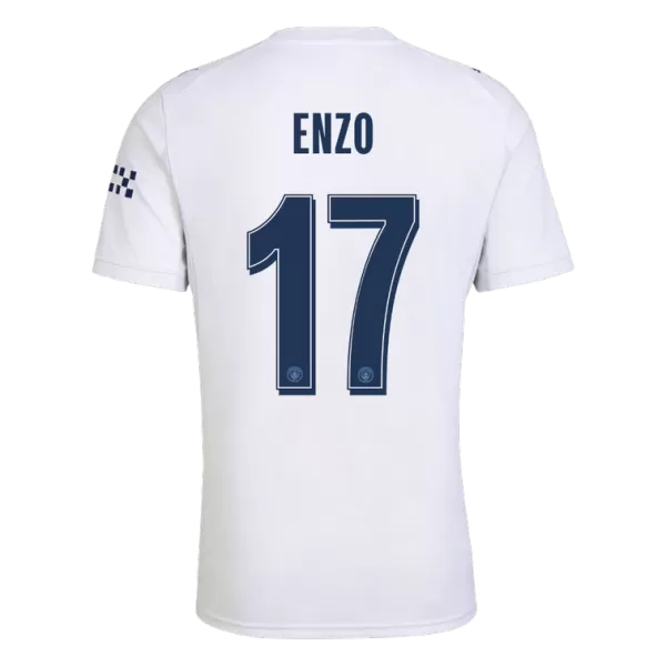 Enzo 17 - Manchester City Third White 2026/27 - Master Quality (UCL Font)