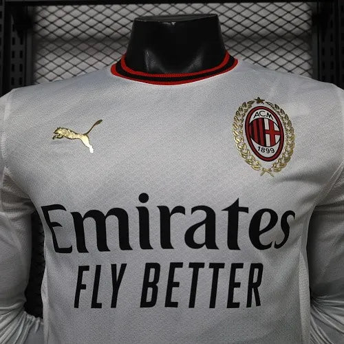 AC Milan Fullsleeves Away White 2026/27 - Player Version