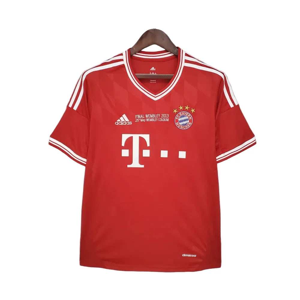 Alonso 3 - 2013/14 Bayern Munich Home Jersey - Retro