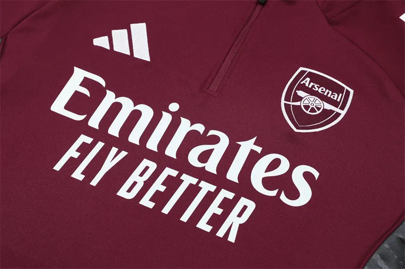 Gunners Maroon Tracksuit 2025/26