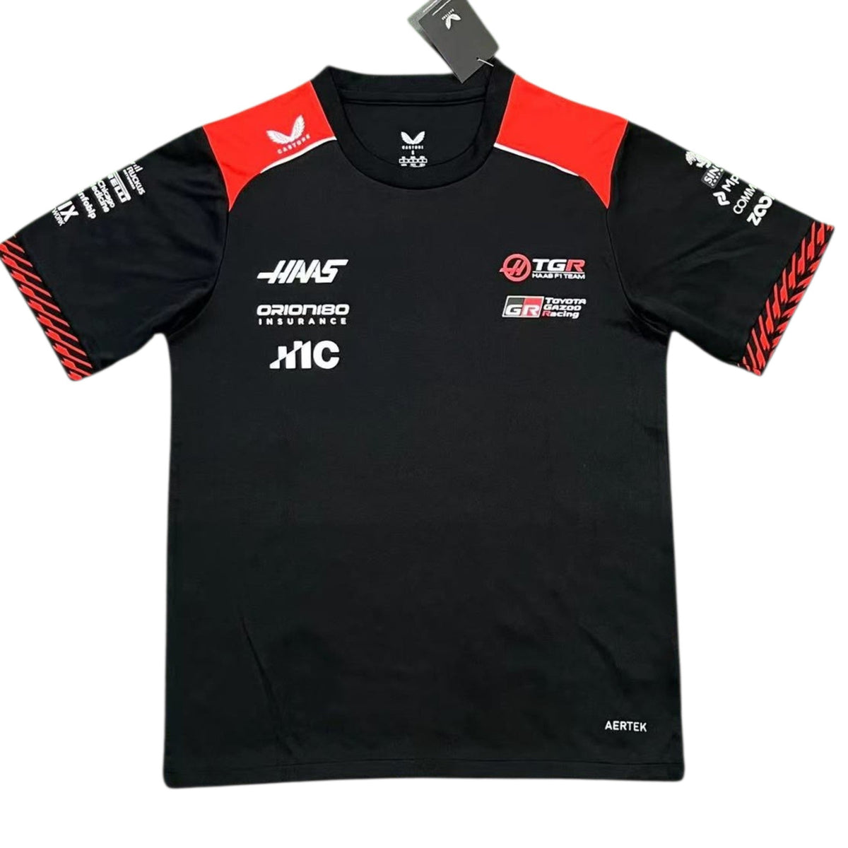Haas F1 Racing Team Setup 2026 T-Shirt - Black (Superior Quality)
