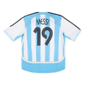 Messi 19 - 2006/07 Argentina Home Retro Jersey - Authentic