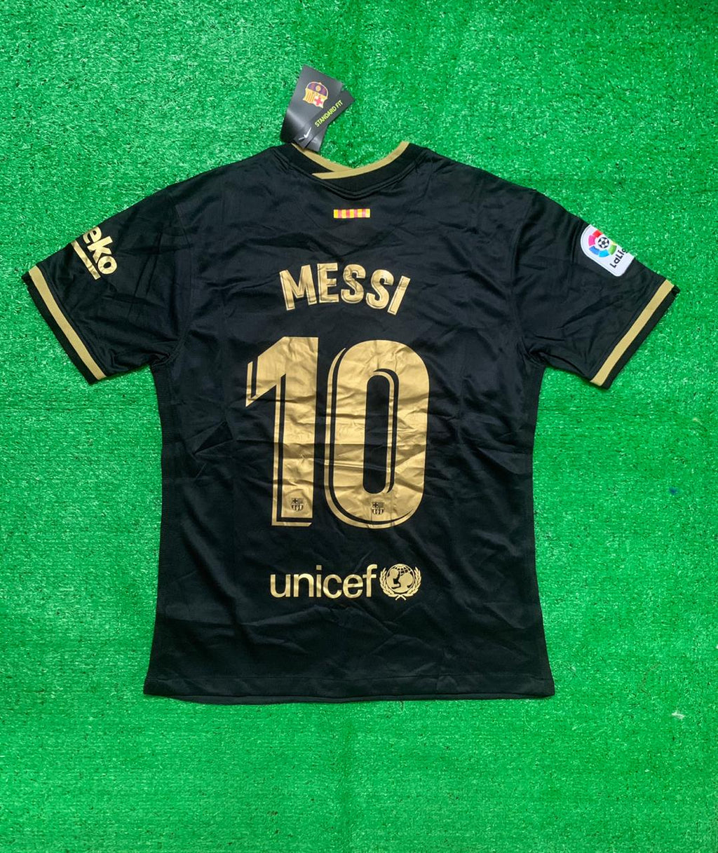 Messi 10 - FCB Away Black 2020/21 - Master Quality