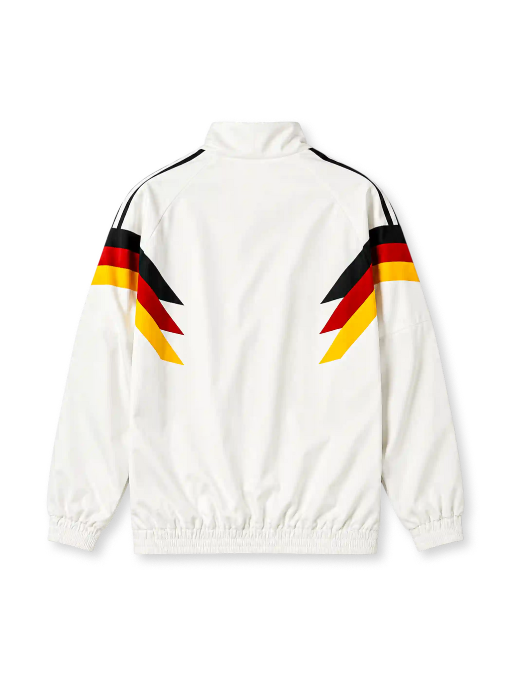 Germany White 1990 Retro Windbreaker Jacket 2026 (Superior Quality)