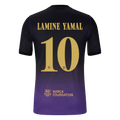 Lamine Yamal 10 - FCB Away Black 2026/27 - Master Quality (UCL Font)