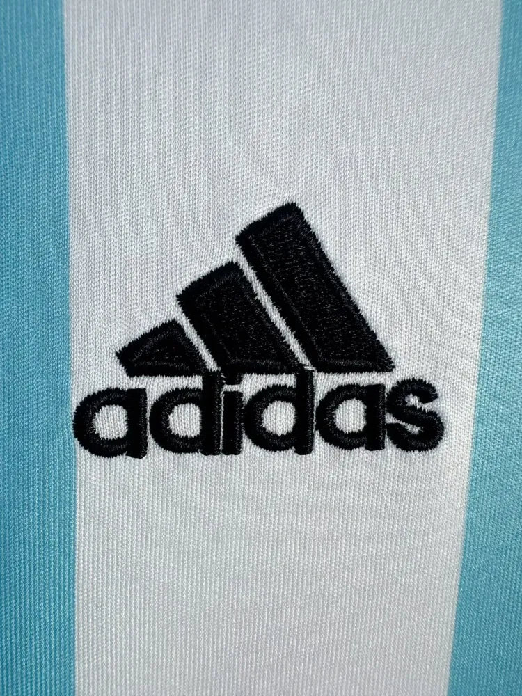 2006/07 Argentina Home Fullsleeves Retro Jersey - Authentic
