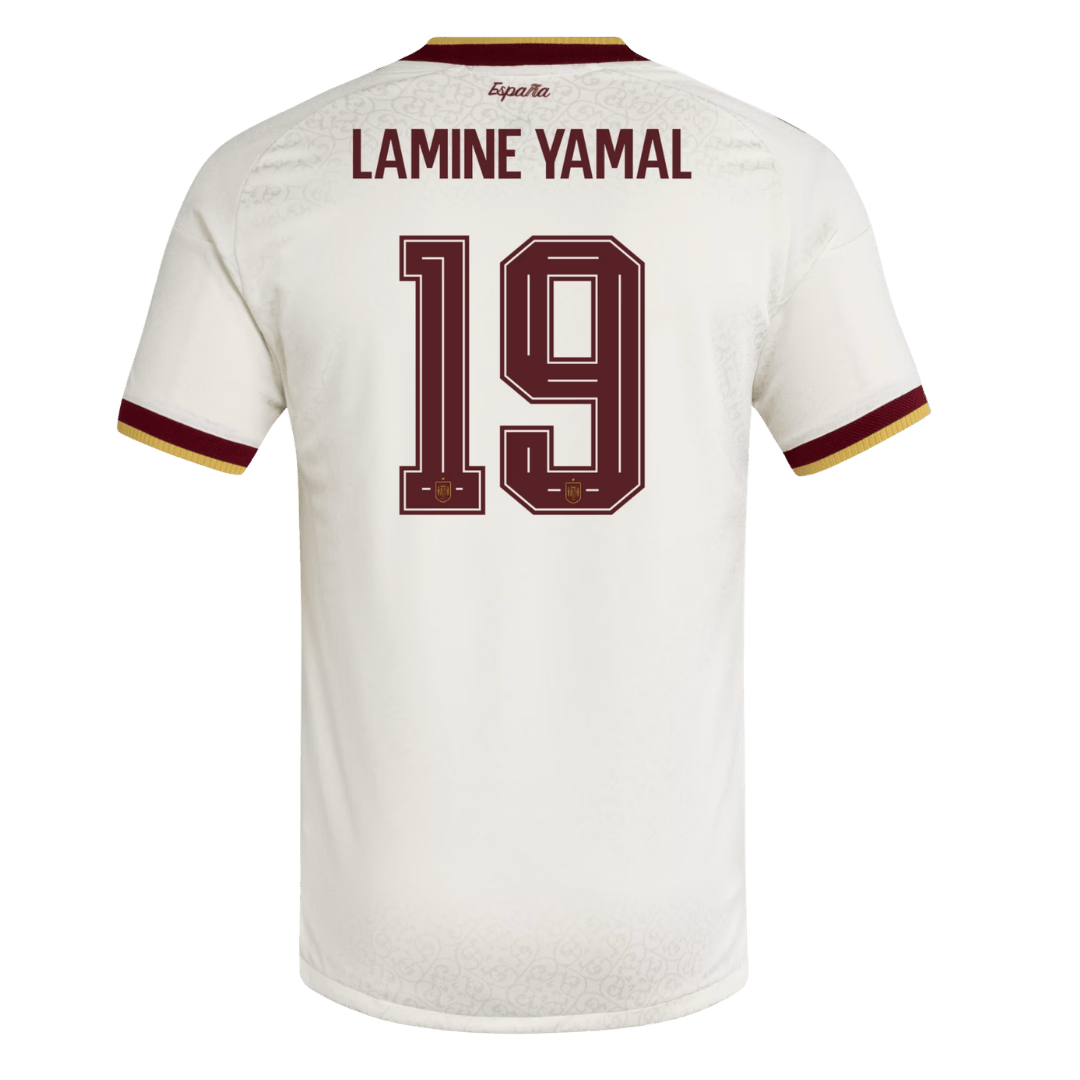 Lamine Yamal 19 - Spain Away World Cup 2026 - Player Version