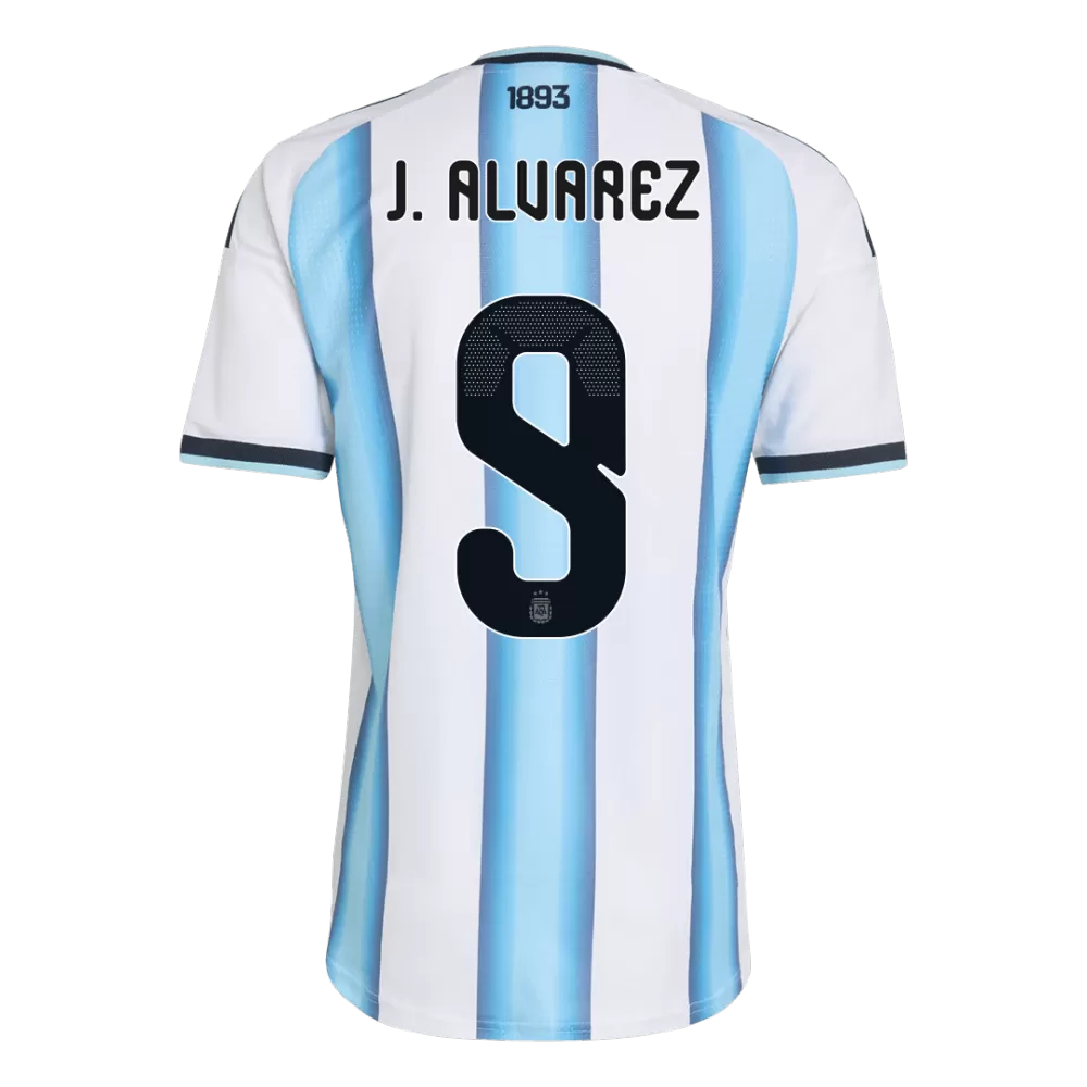 J. Alvarez 9 - Argentina Home World Cup 2026 - Player Version (Authentic)