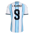 J. Alvarez 9 - Argentina Home World Cup 2026 - Player Version (Authentic)