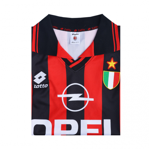 1996/97 AC Milan Home Jersey - Retro