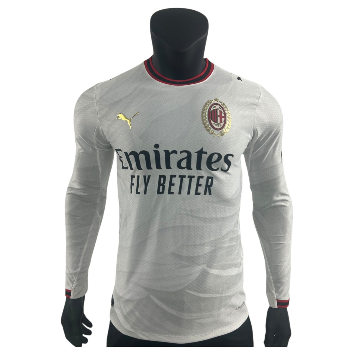 AC Milan Fullsleeves Away White 2026/27 - Player Version