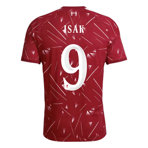 Isak 9 - Liverpool Home 2026/27 - Player Version Quality (UCL Font)