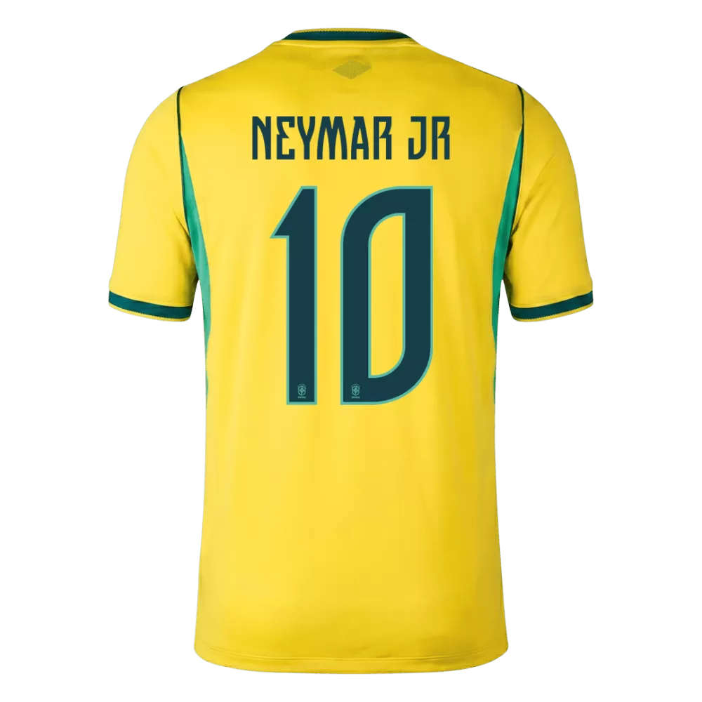 Neymar Jr. 10 - Brazil Home World Cup 2026 - Player Version (Authentic)