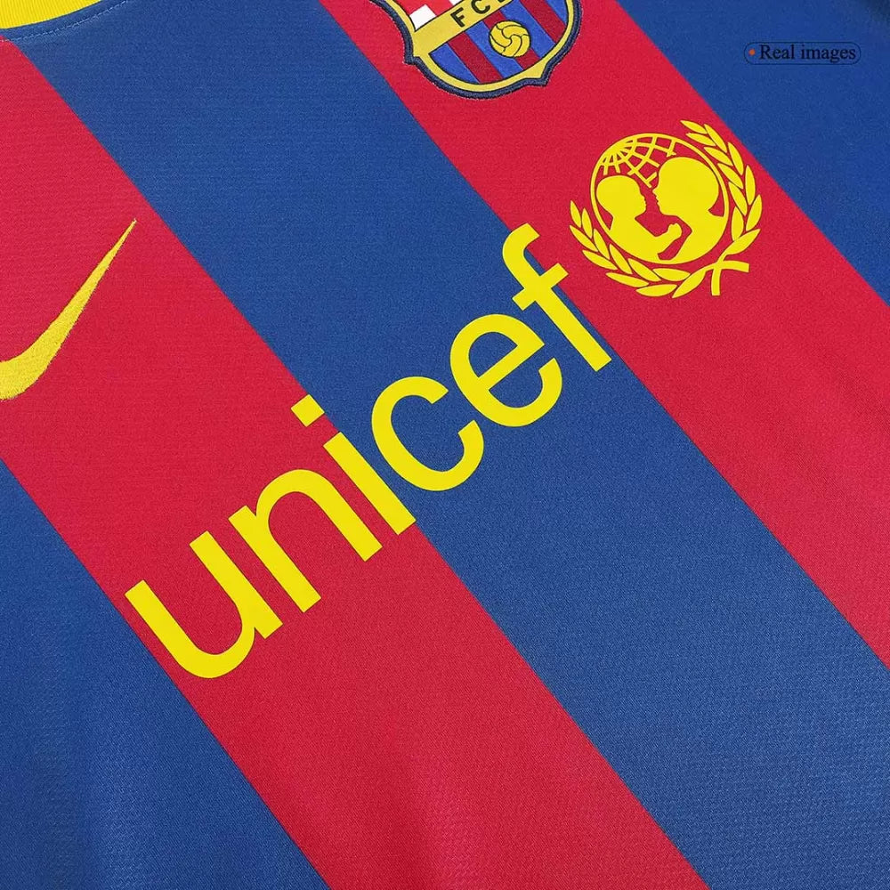 2010/11 FCB Home - Retro Jersey